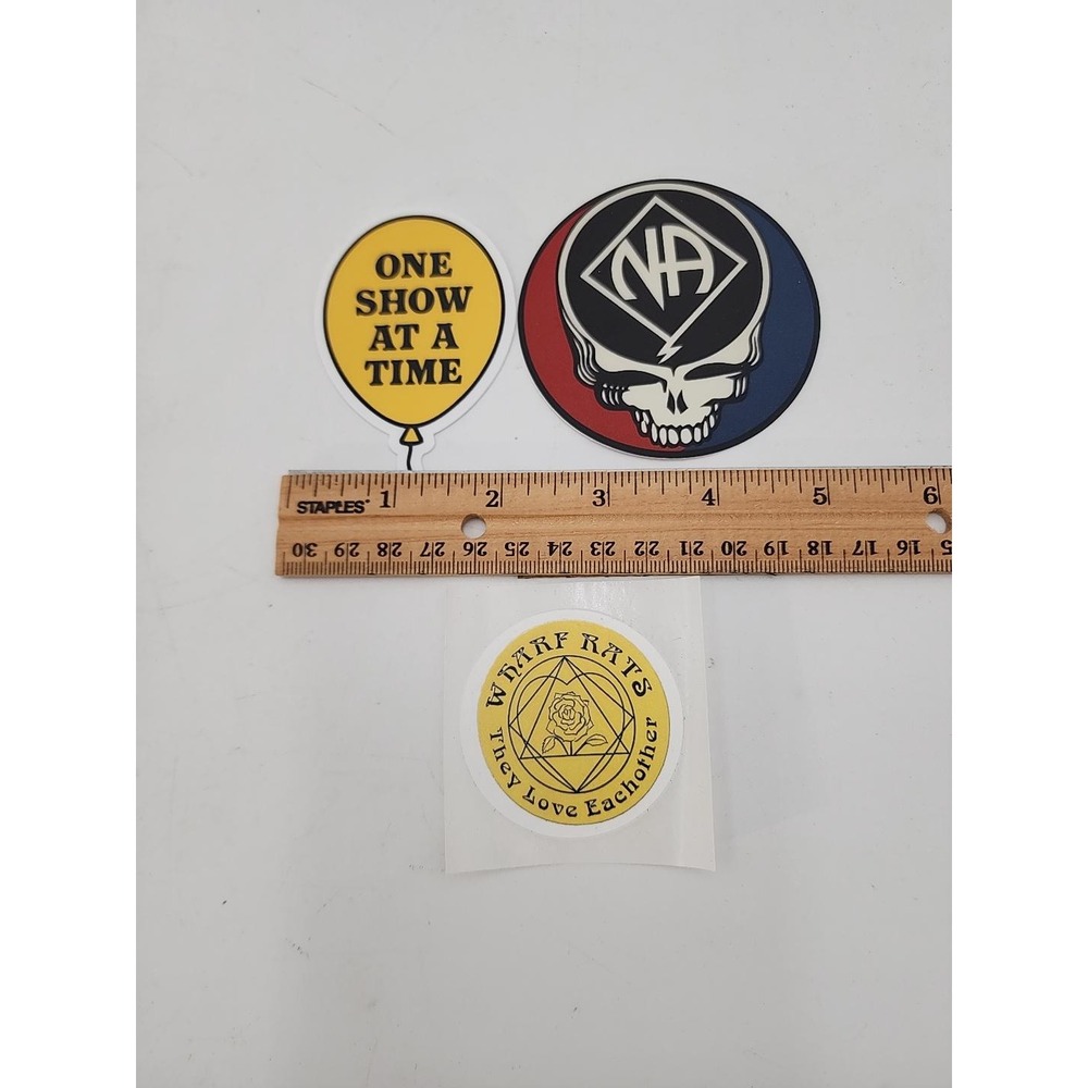 Grateful Dead Wharf Rats Sticker Collection Phellowship Yellow Balloon - Picture 5 of 5